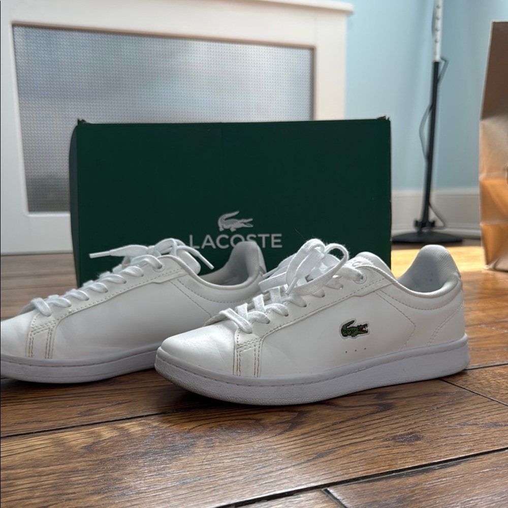 Lacoste Classic White Leather Shoes